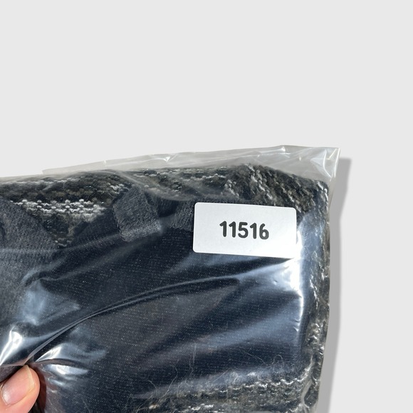 A'reve Cowl Neck Tunic Sweater Womens Small Gray Mixed Media Boho Outdoor - Picture 9 of 9